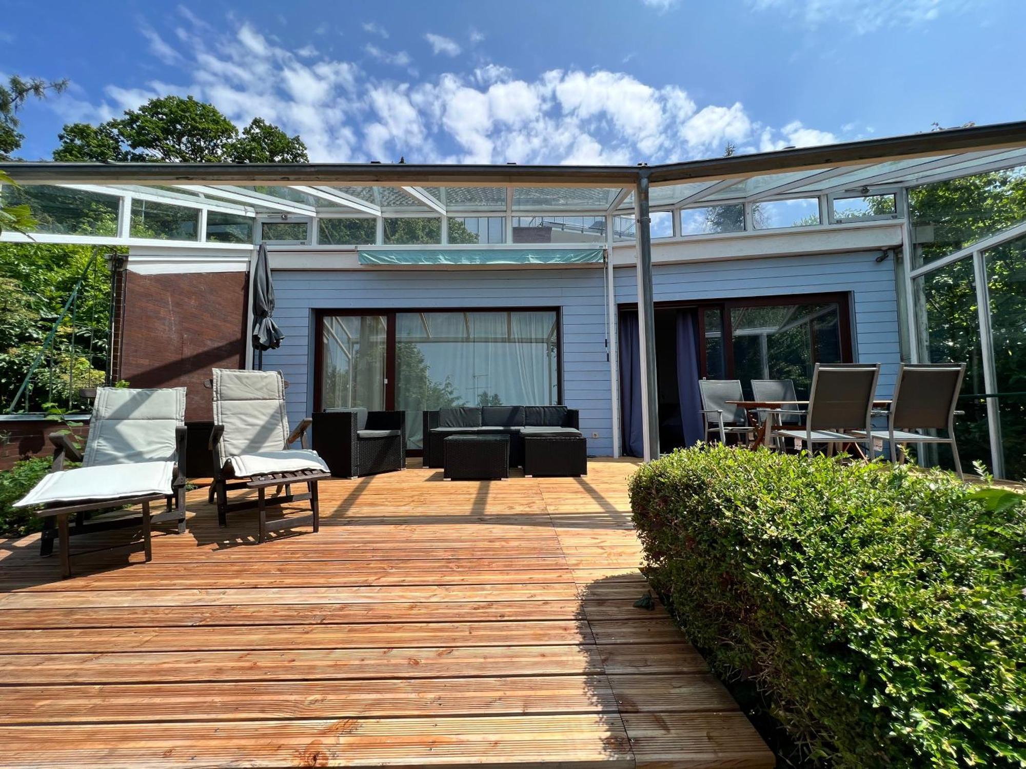 אוברלינגן Ferienhaus Wellnesshuette Mit Aussenwhirlpool Und Herrlichem See-Und Alpenblick מראה חיצוני תמונה